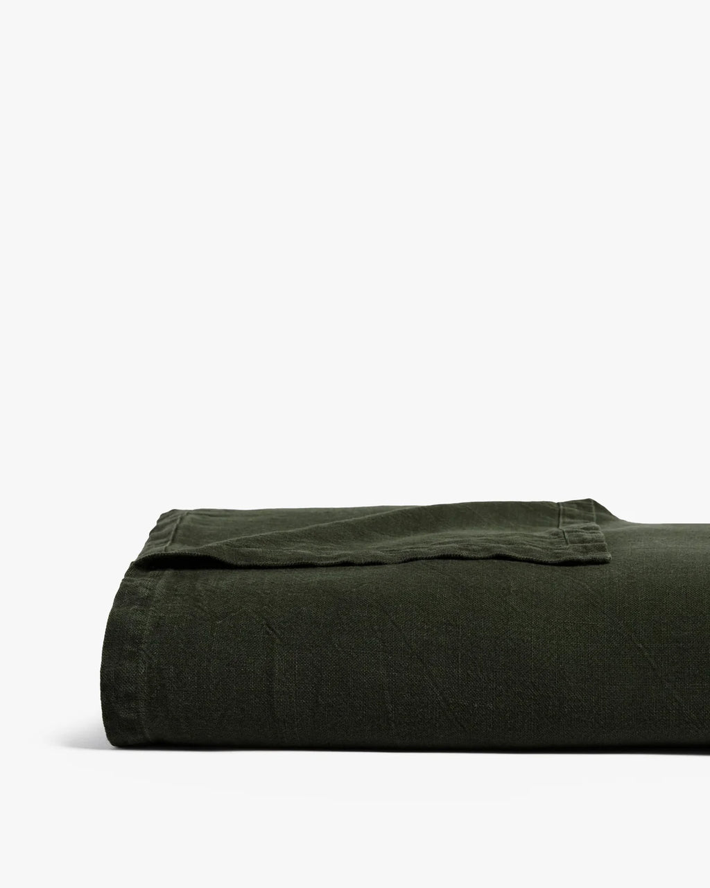 Vintage Linen Bed Blanket